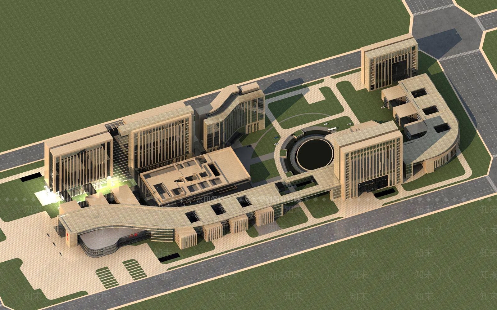 现代其他公共建筑3D模型下载【ID:1195116181】
