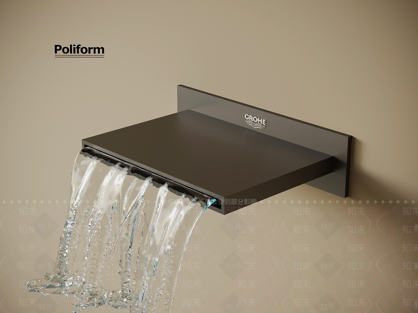 现代水龙头3D模型下载【ID:1195117789】