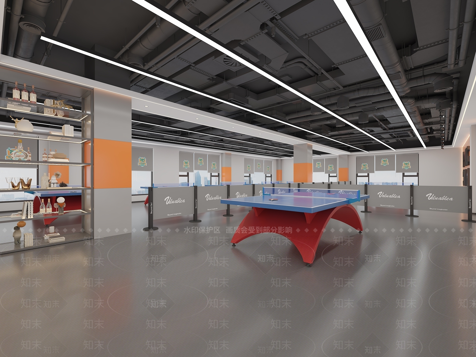 现代其他商业空间3D模型下载【ID:1195123754】