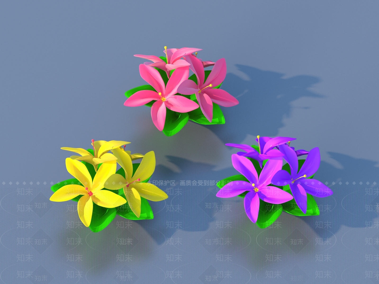 花草SU模型下载【ID:1195124201】