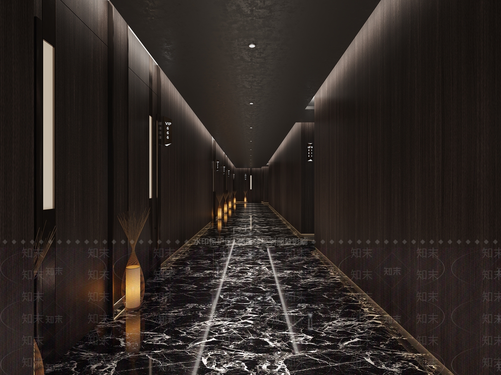 新中式足浴店3D模型下载【ID:1195125408】