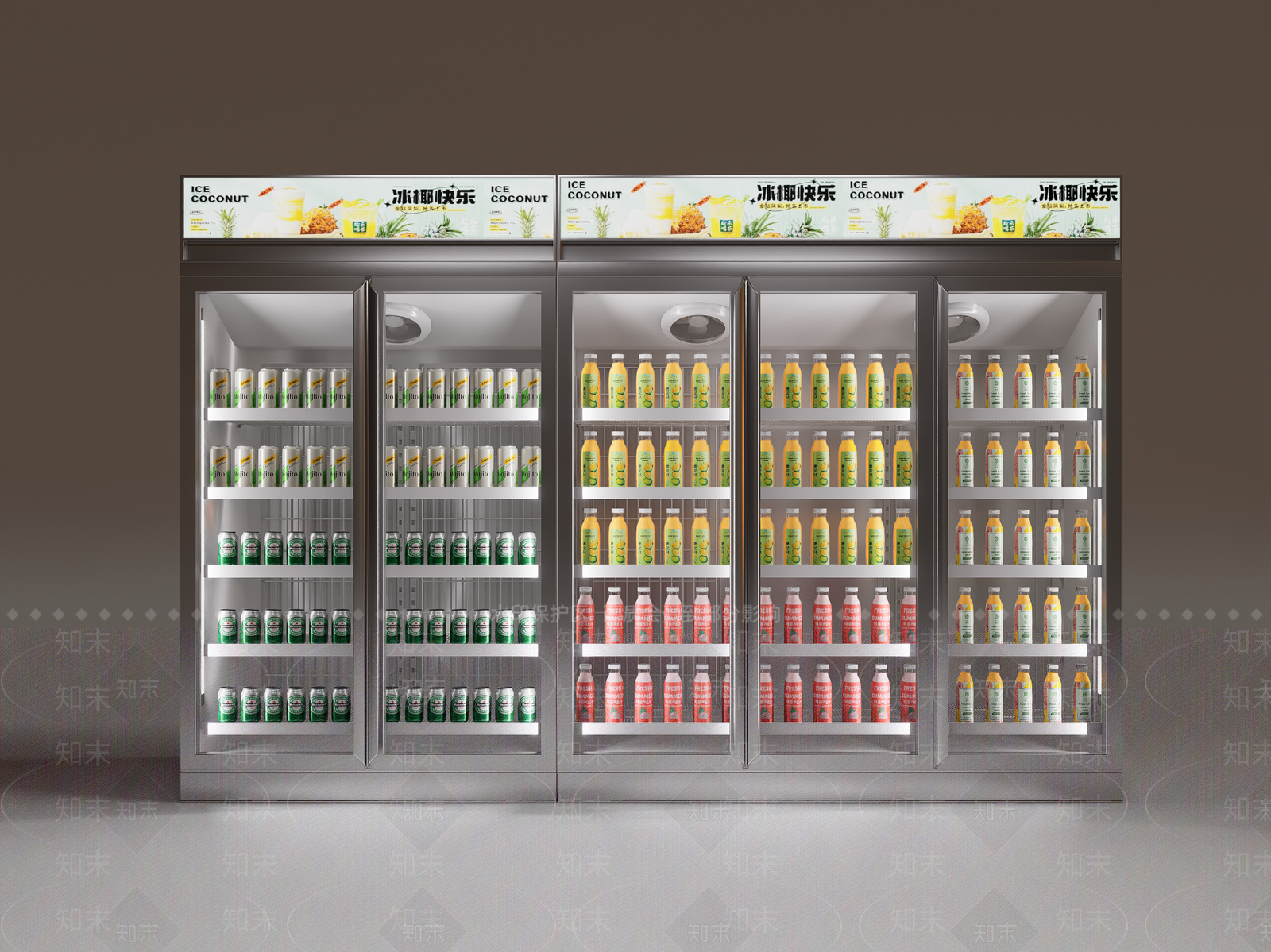 现代便利店SU模型下载【ID:1195127495】