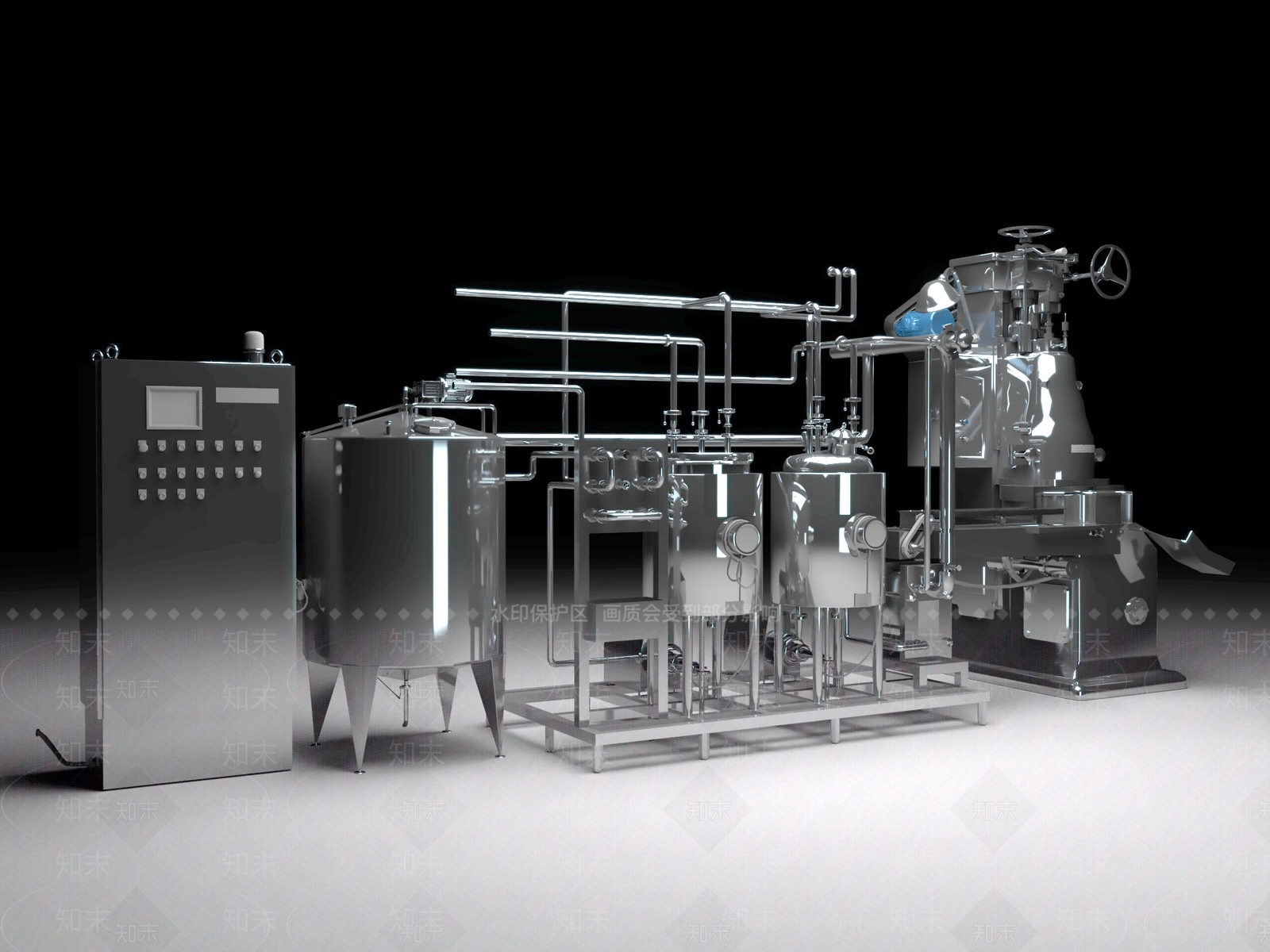 工业设备3D模型下载【ID:1195128891】