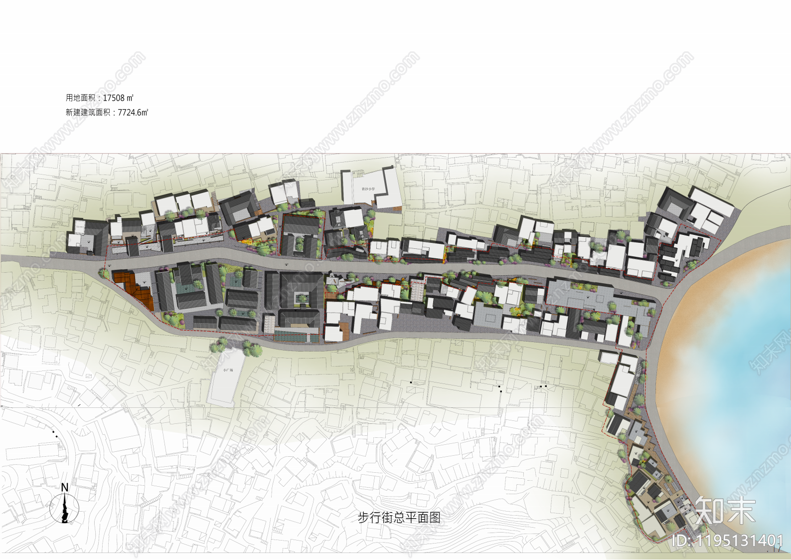 乡村规划cad施工图下载【ID:1195131401】