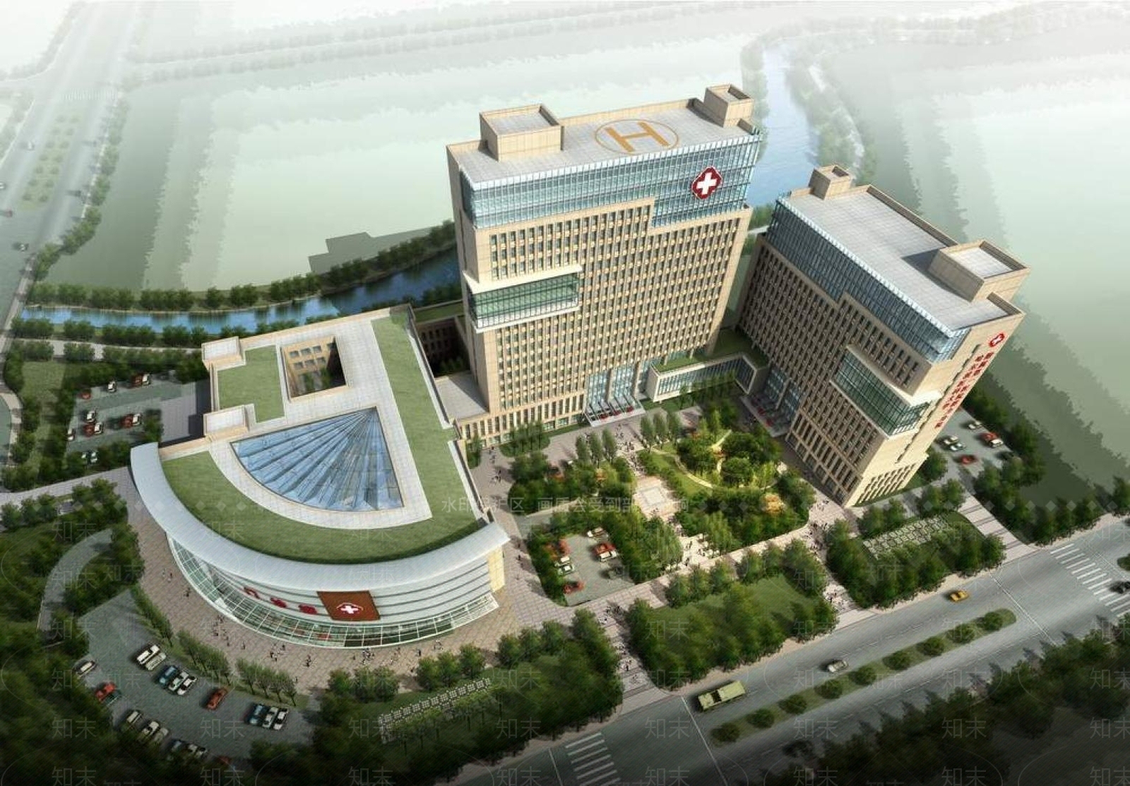现代其他公共建筑3D模型下载【ID:1195132171】