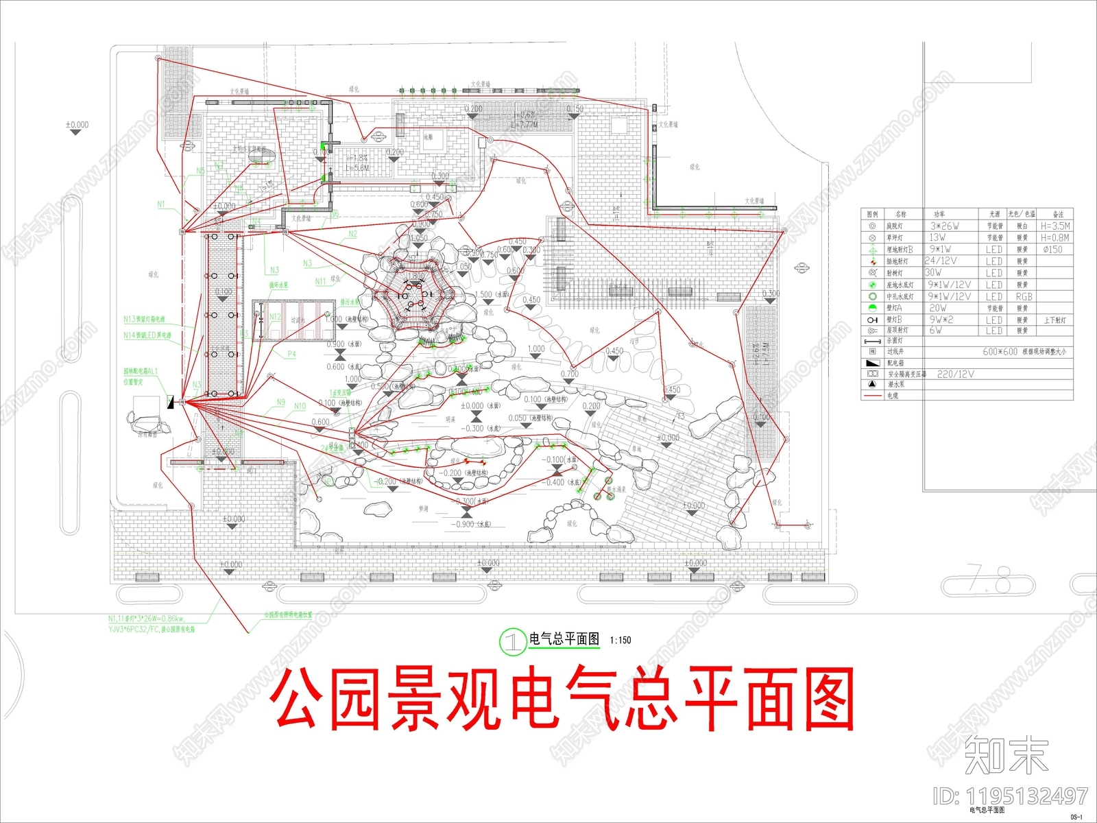 电气图施工图下载【ID:1195132497】