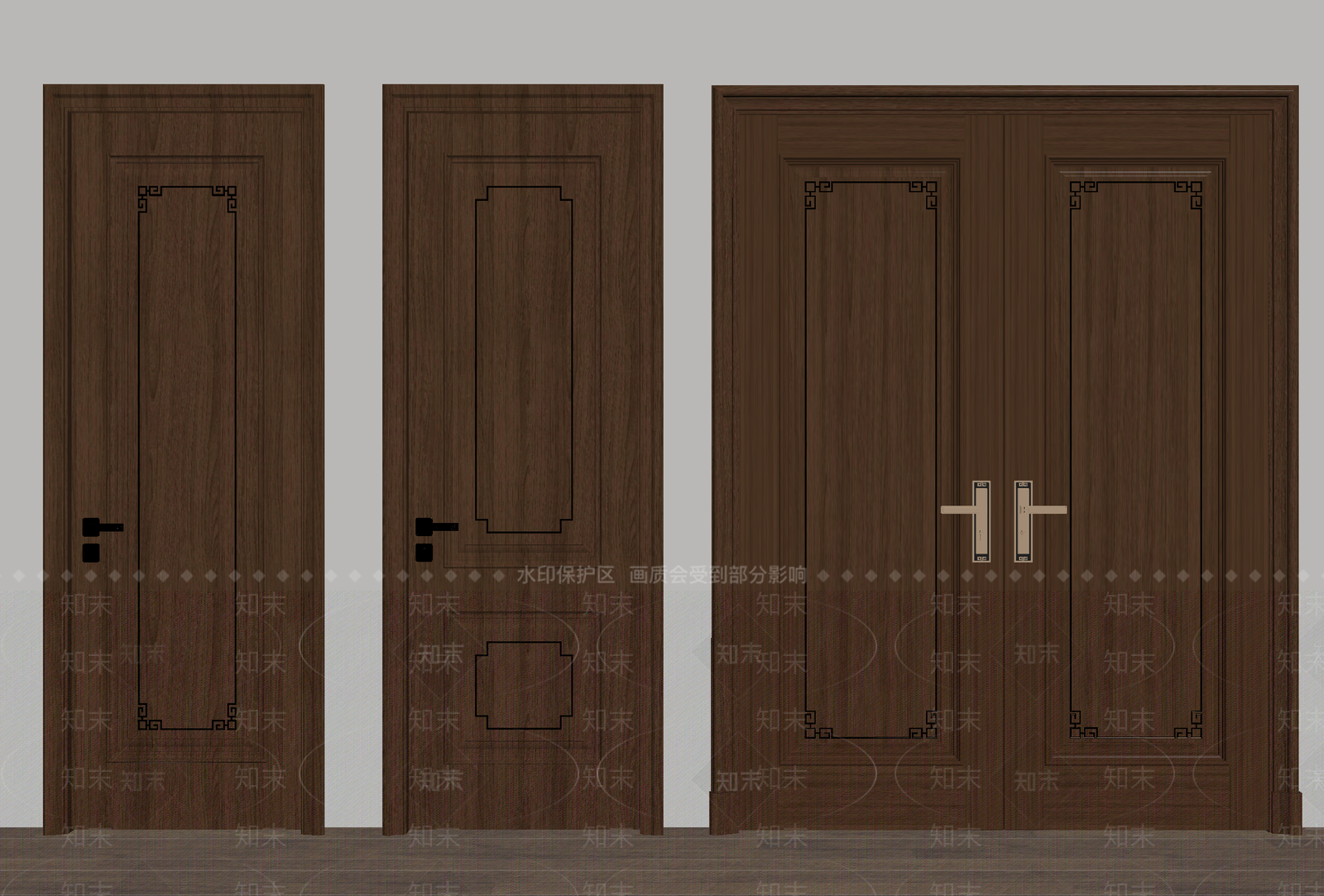 现代双开门SU模型下载【ID:1195132725】
