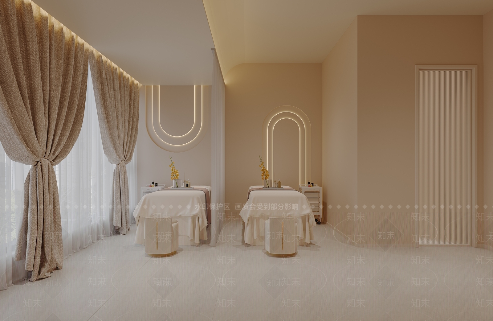 现代美容院3D模型下载【ID:1195133188】