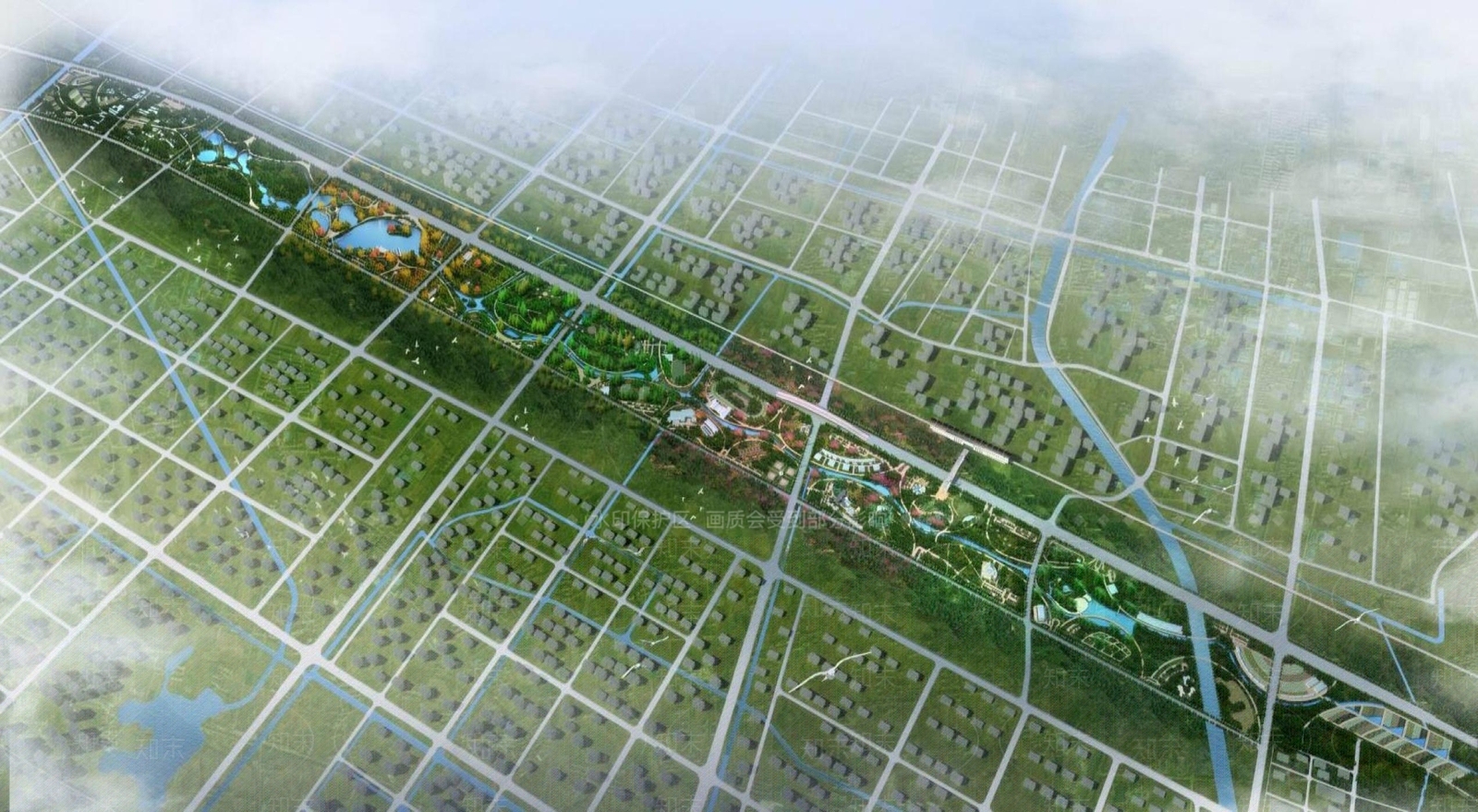 现代公园3D模型下载【ID:1195133581】