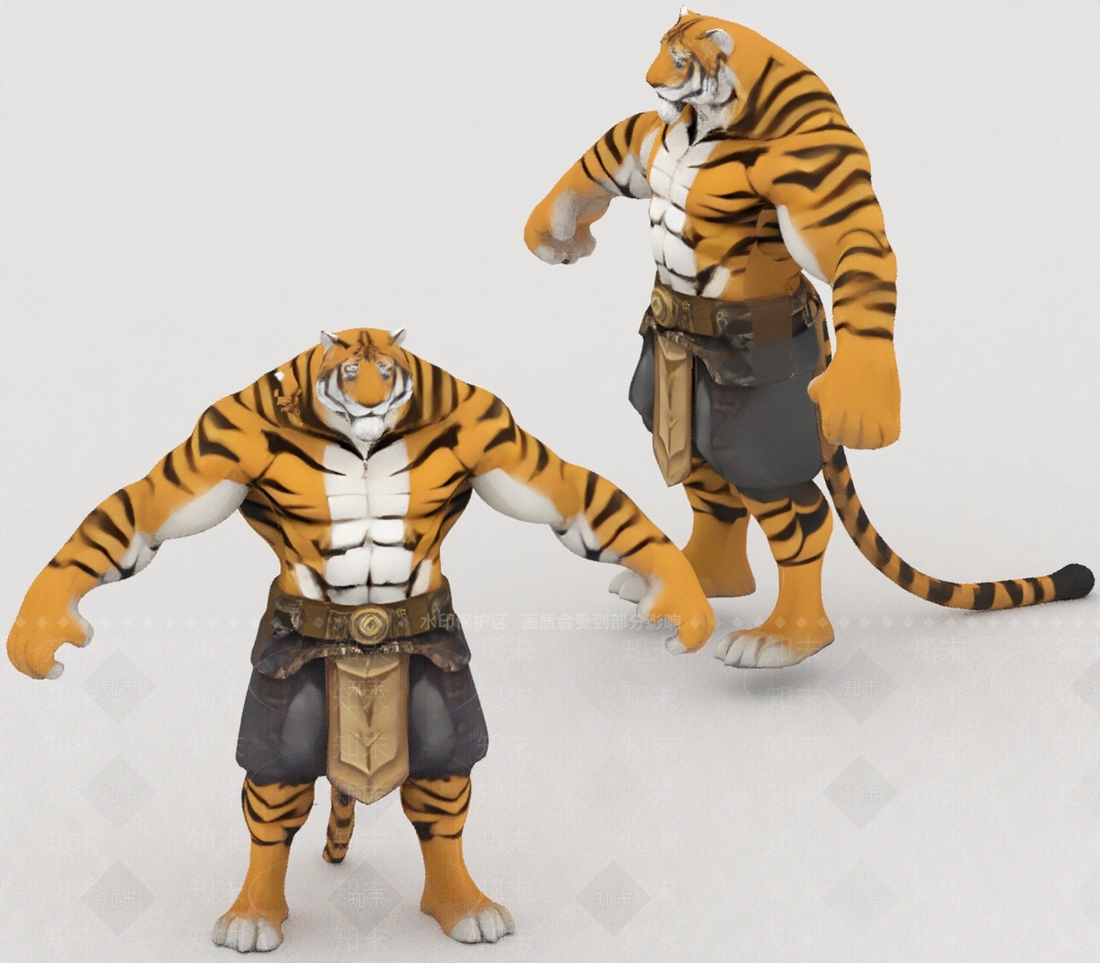 虚拟人物3D模型下载【ID:1195134822】