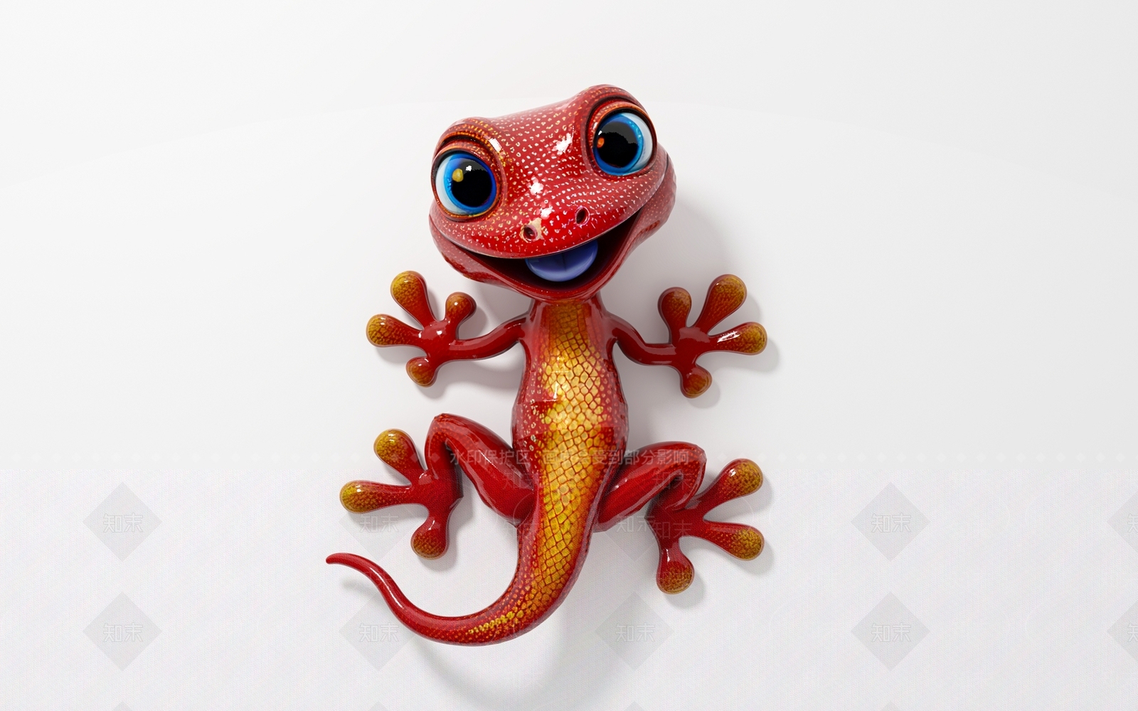 爬行类动物3D模型下载【ID:1195135118】