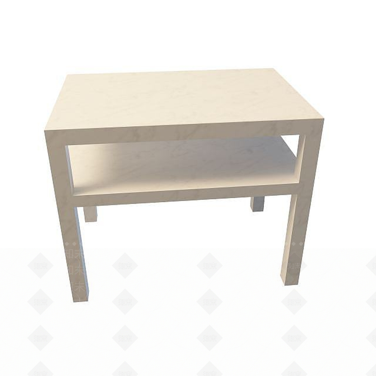 现代方桌3D模型下载【ID:1195139577】