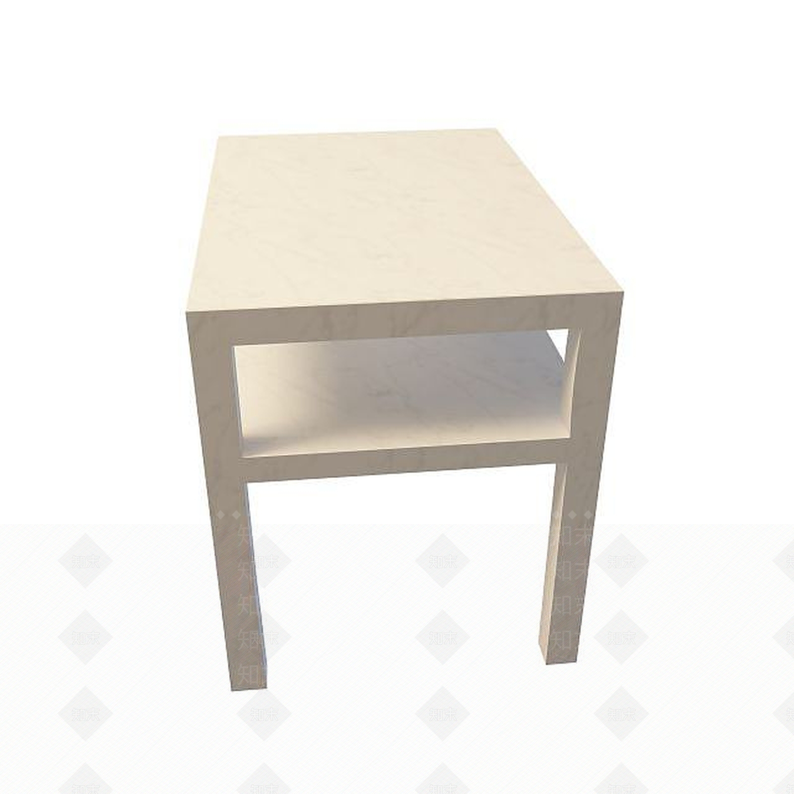 现代方桌3D模型下载【ID:1195139577】