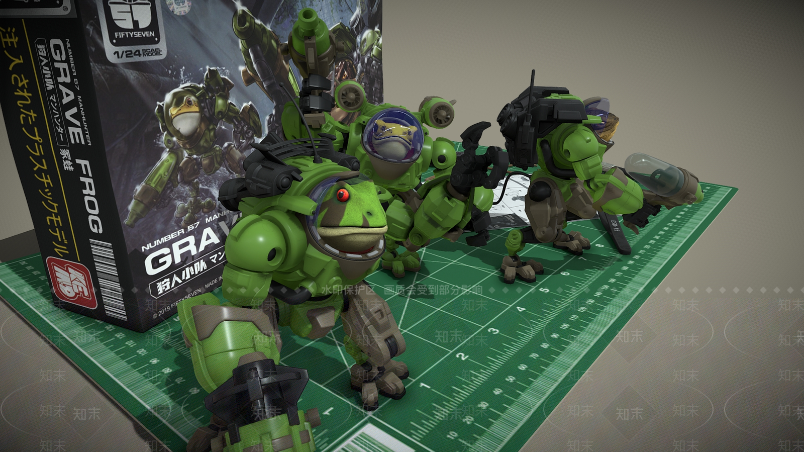 虚拟人物3D模型下载【ID:1195141400】