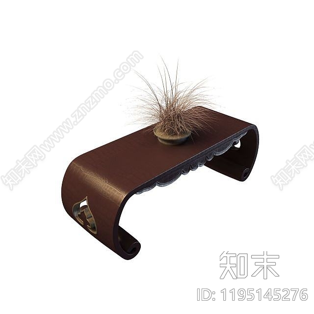 现代客厅边几3D模型下载【ID:1195145276】