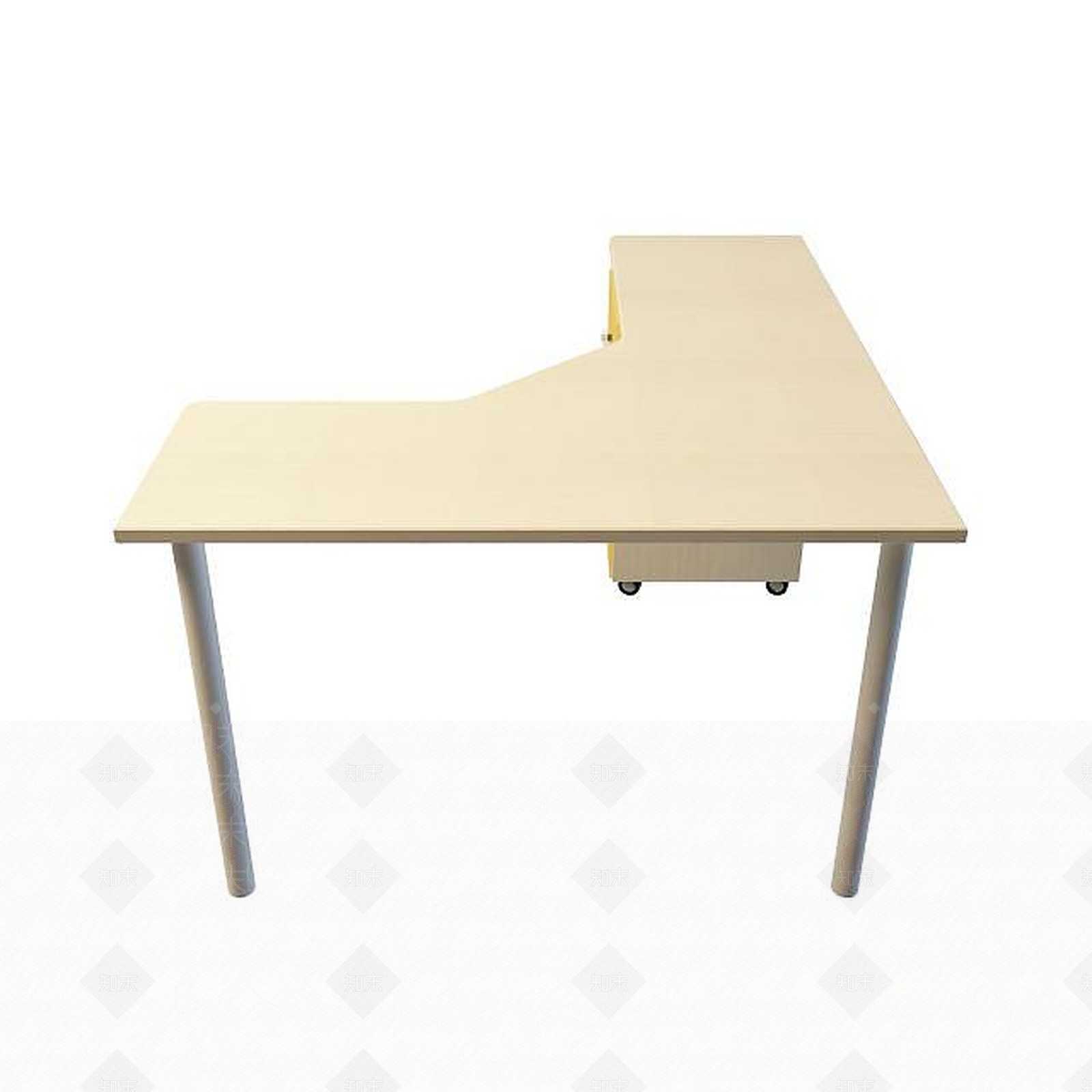 现代办公桌3D模型下载【ID:1195146647】