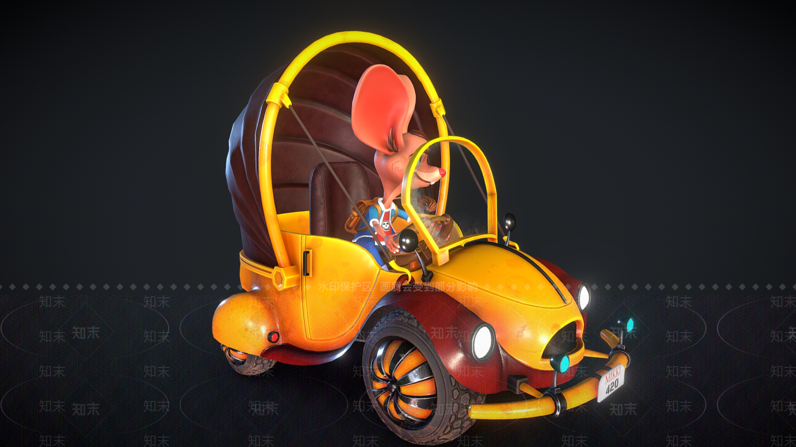 其他动物3D模型下载【ID:1195148505】