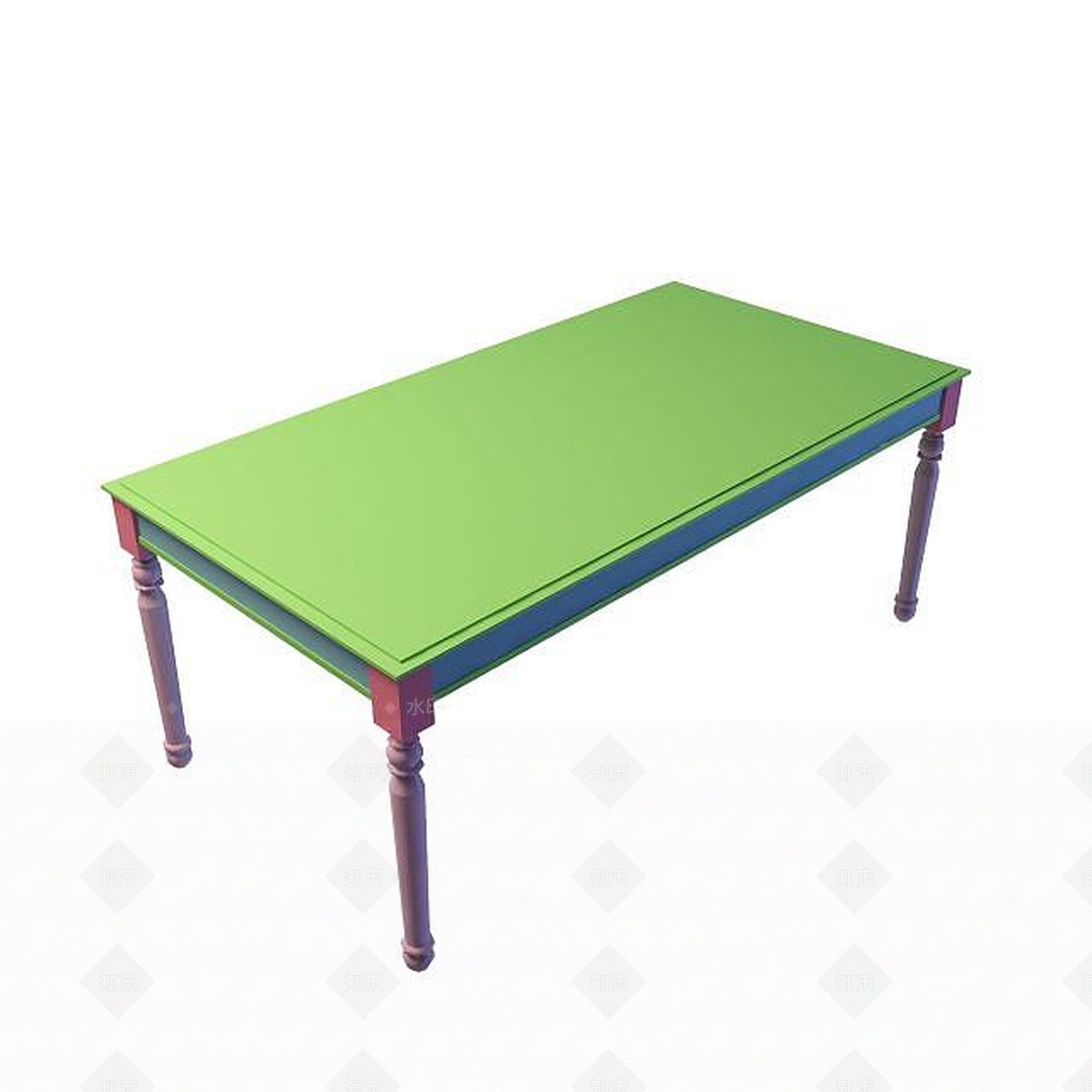 现代简约桌子3D模型下载【ID:1195149603】
