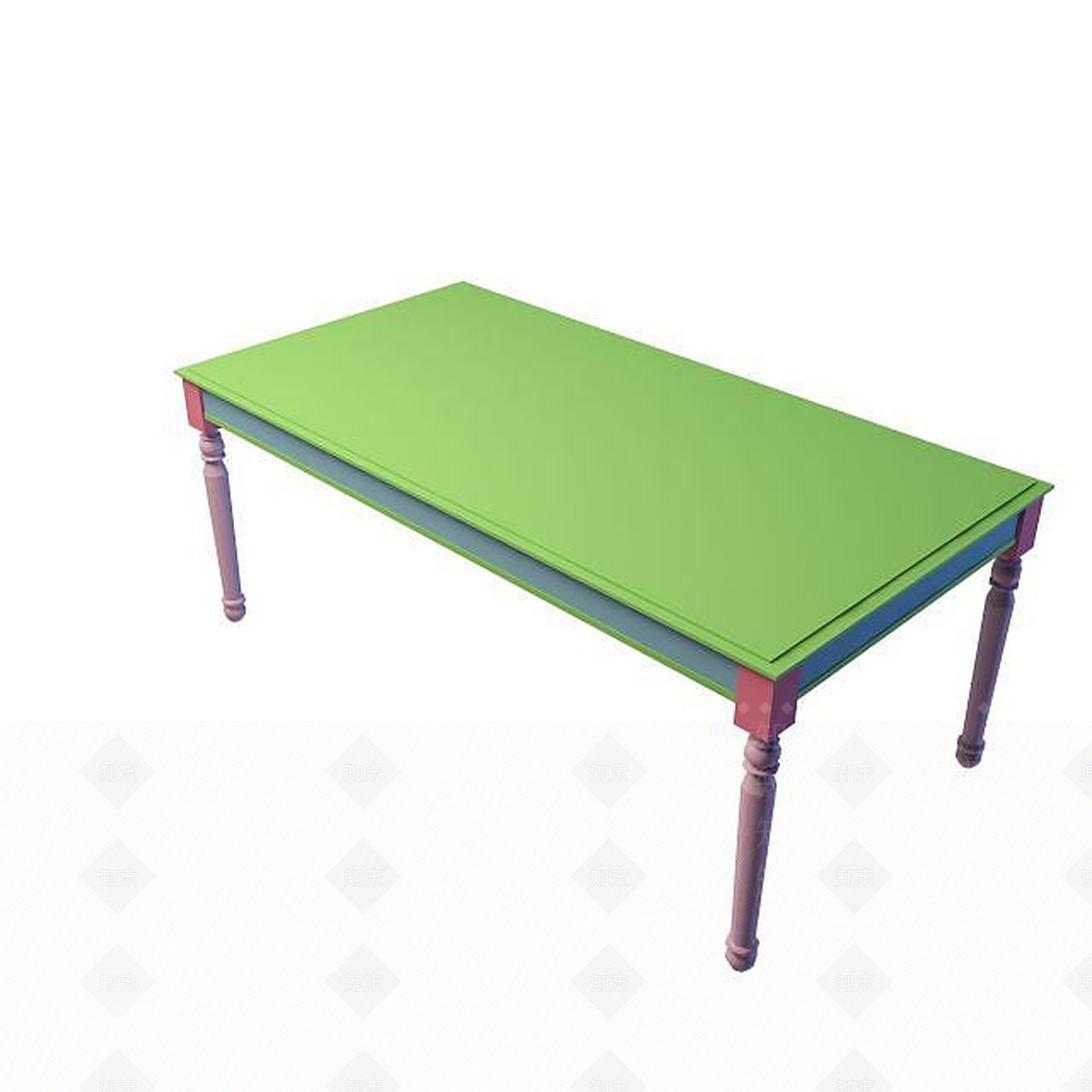 现代简约桌子3D模型下载【ID:1195149603】