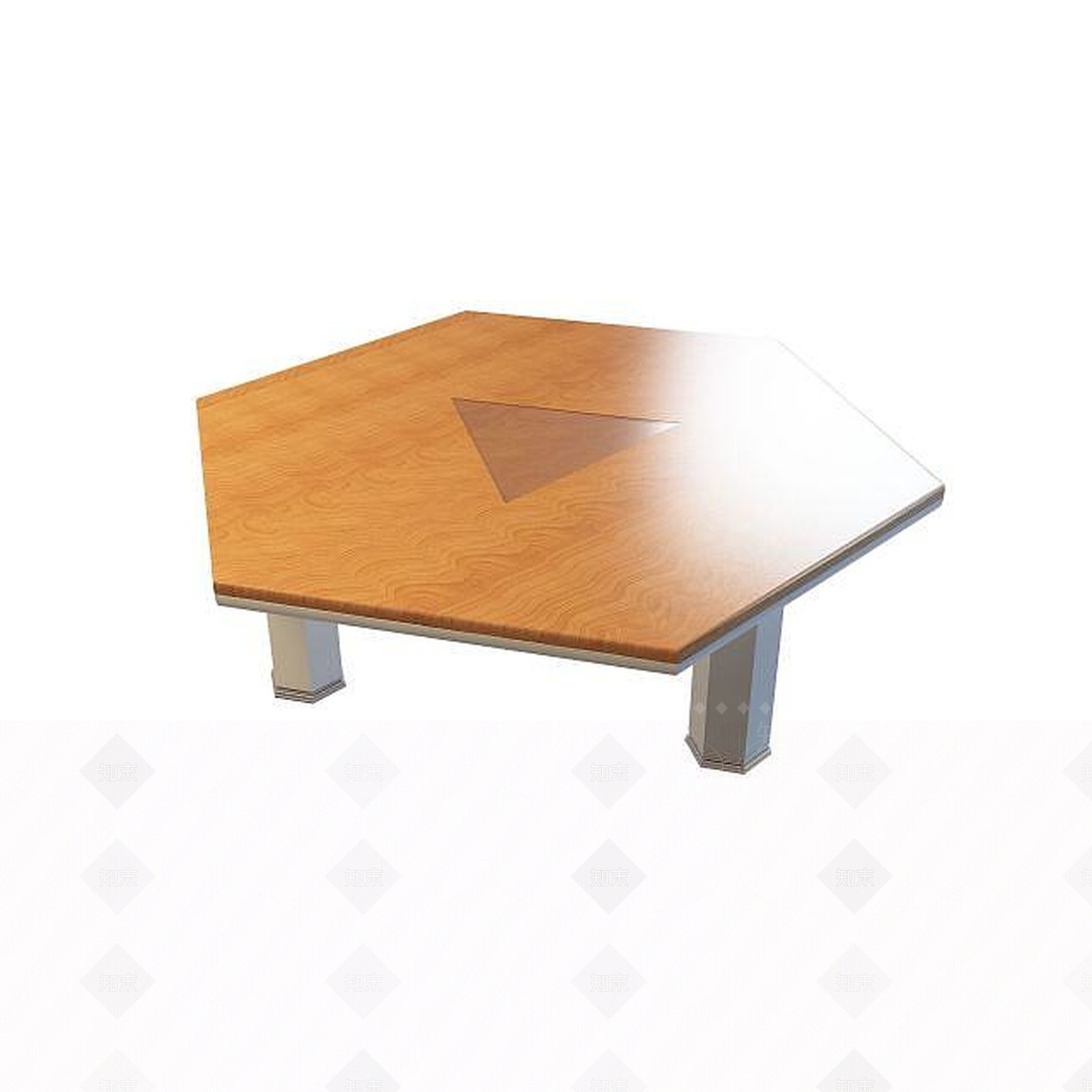 现代休闲角几桌3D模型下载【ID:1195150539】