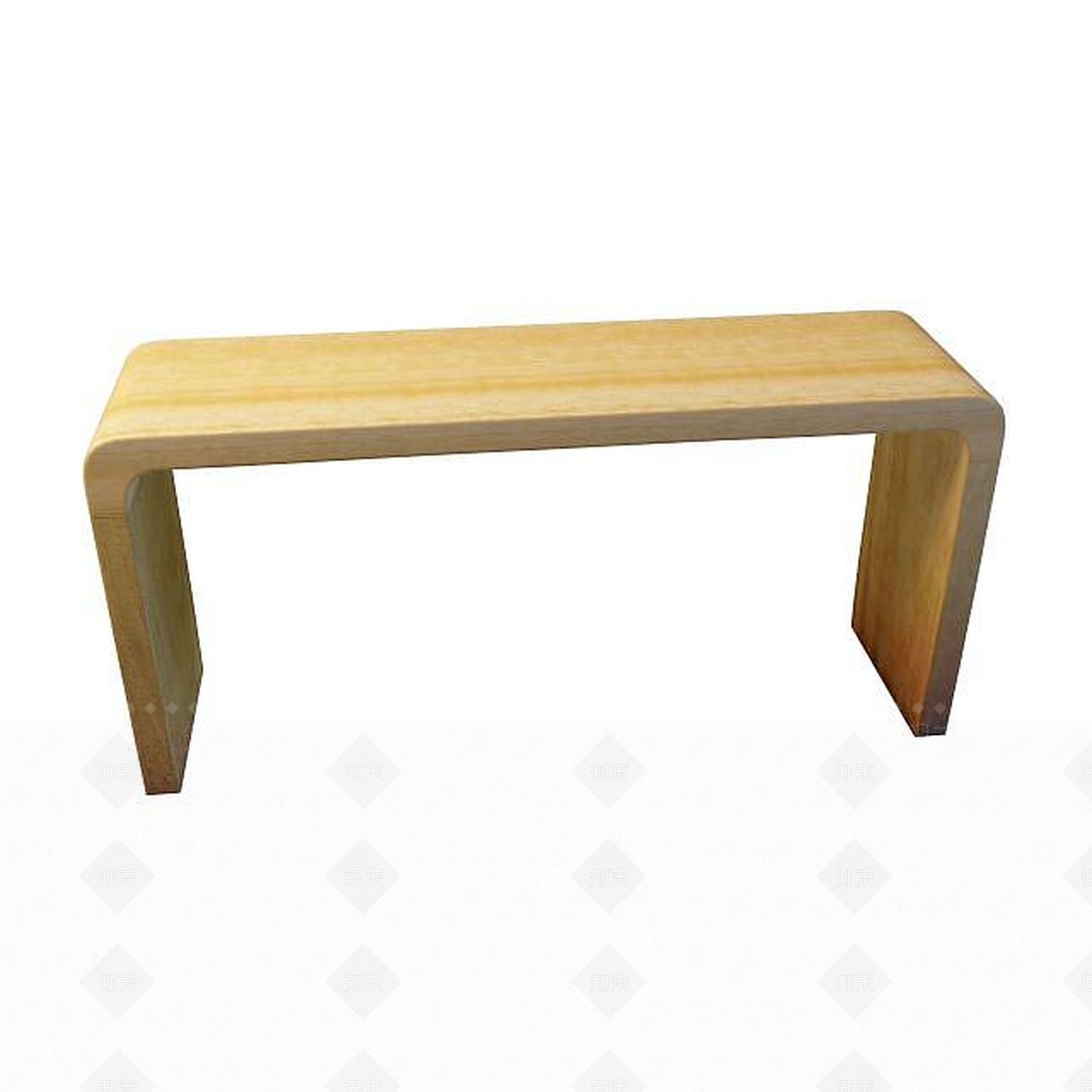 现代实木边几3D模型下载【ID:1195152032】