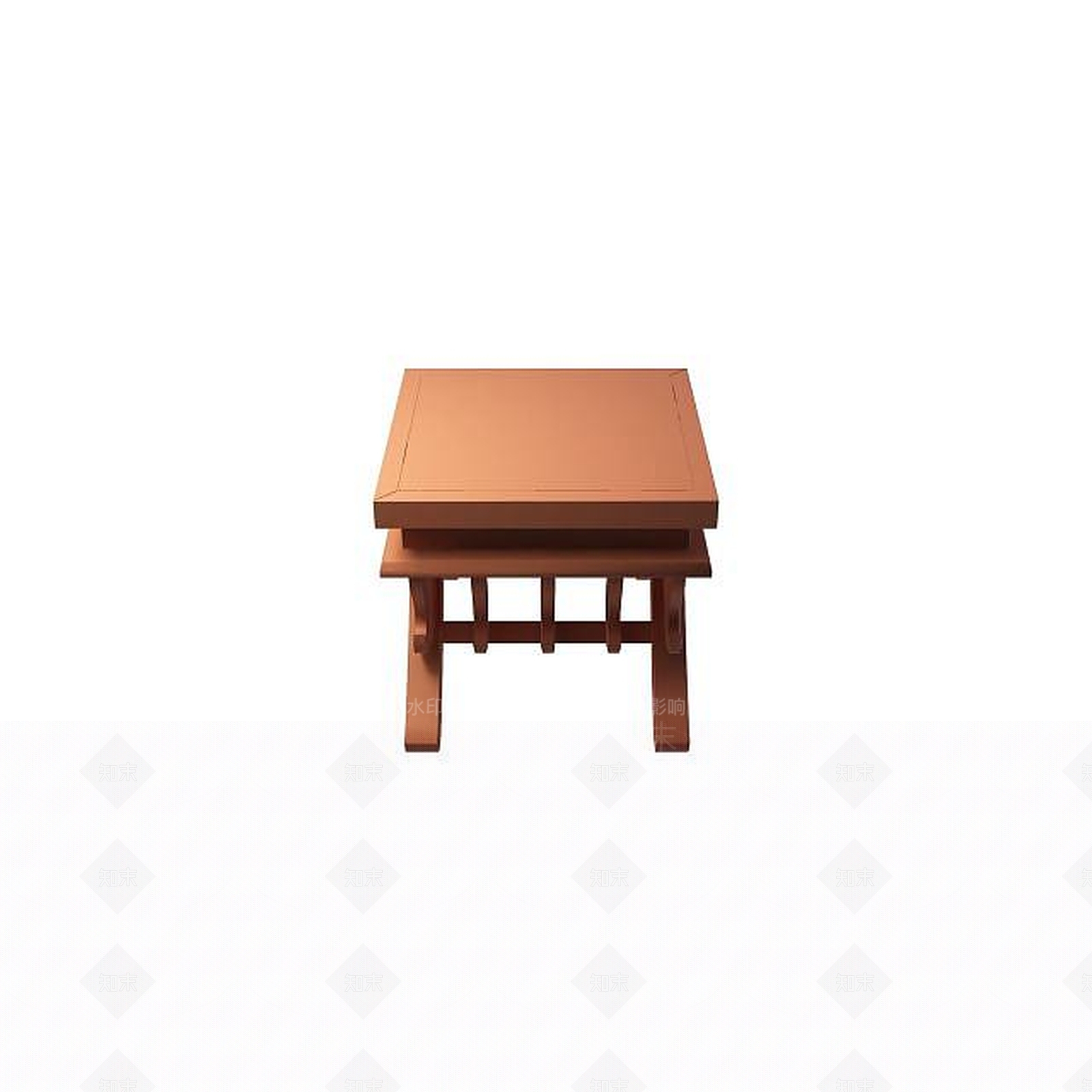 中式古典边几3D模型下载【ID:1195153531】