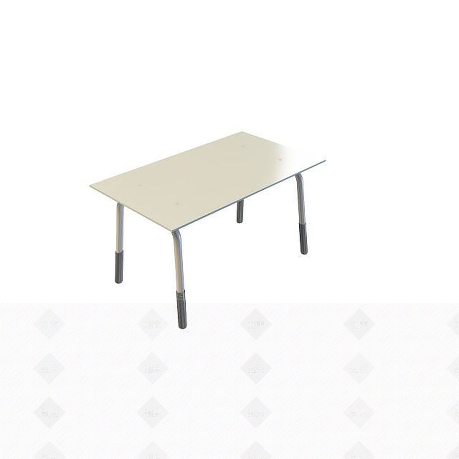 现代简约餐桌3D模型下载【ID:1195154417】