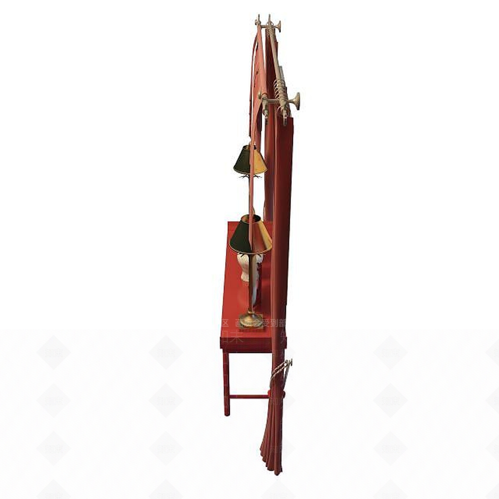 现代条案3D模型下载【ID:1195155209】