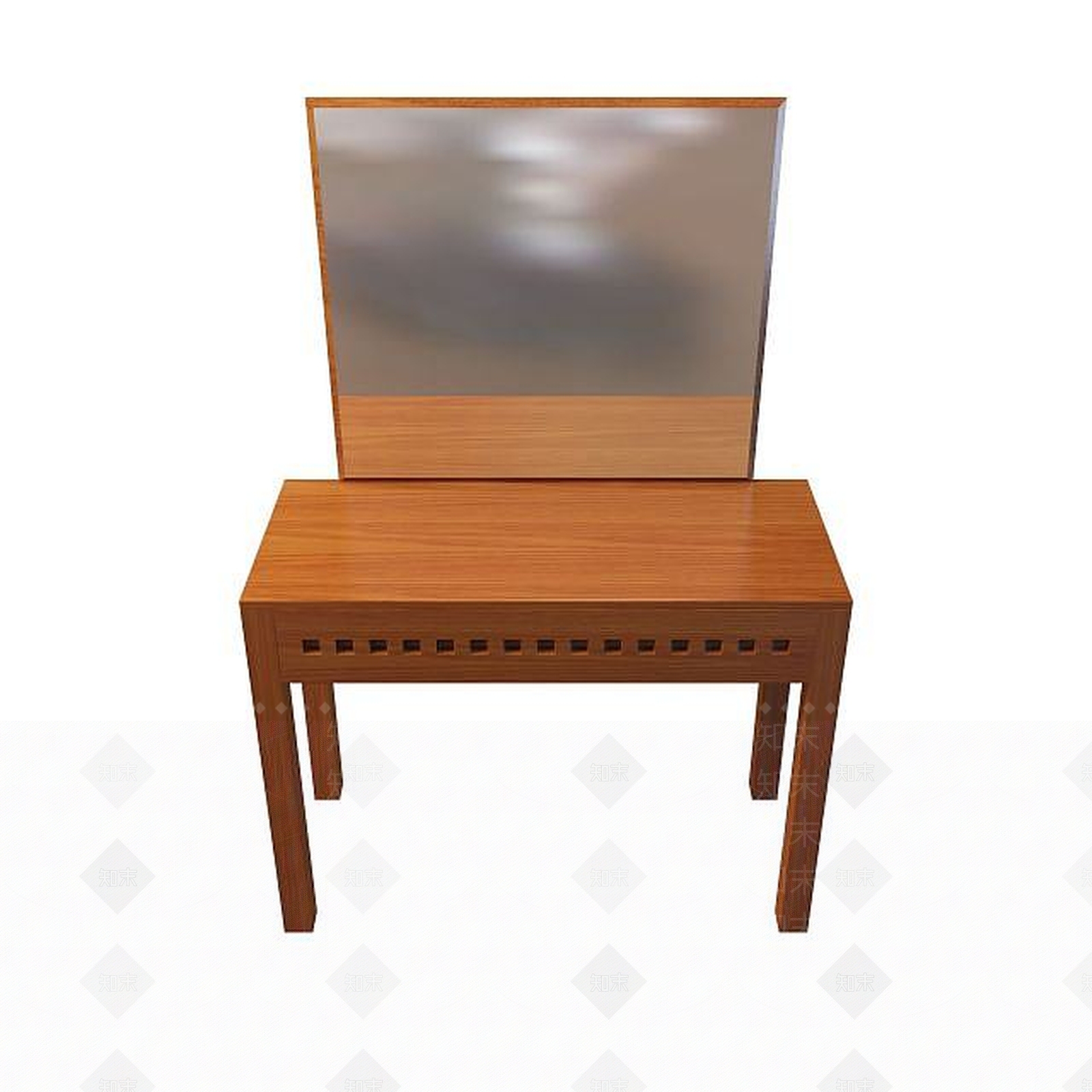 中式梳妆桌3D模型下载【ID:1195155335】