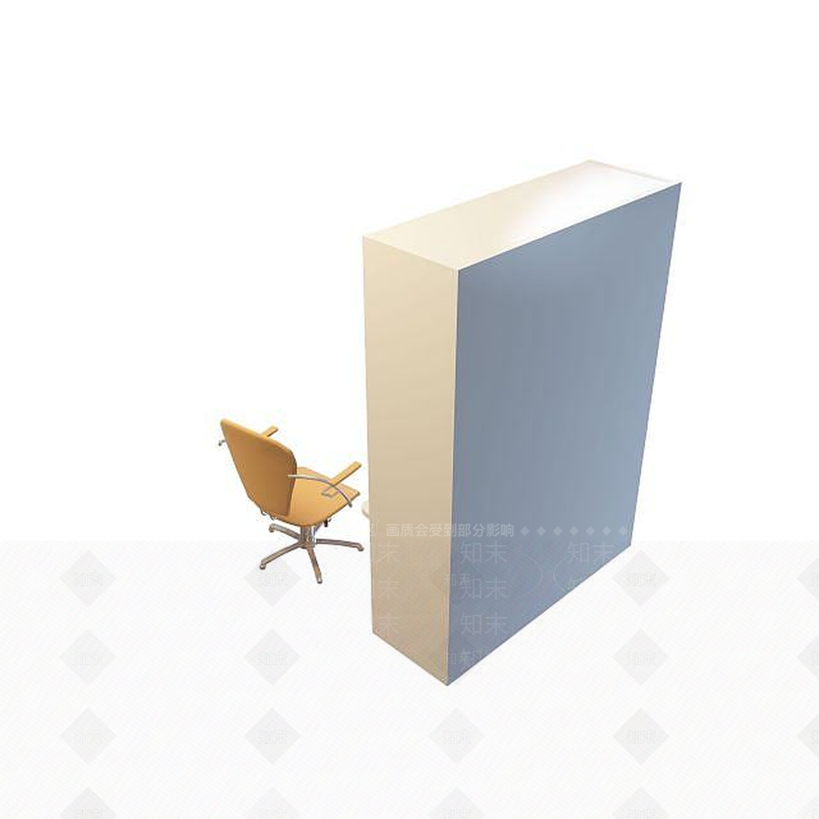 现代卧室电脑桌3D模型下载【ID:1195155816】