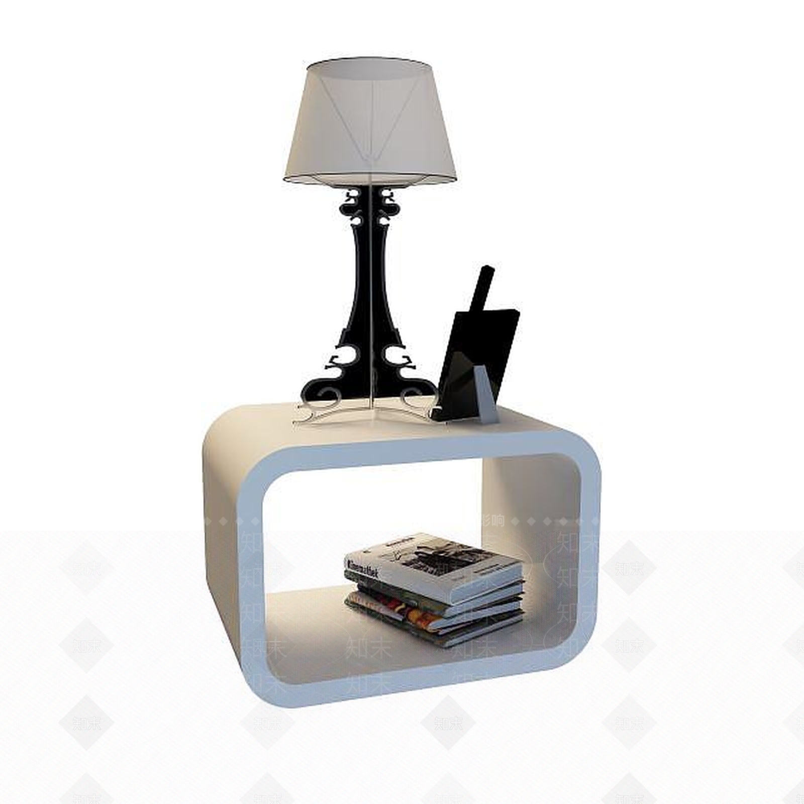 现代桌台3D模型下载【ID:1195156652】