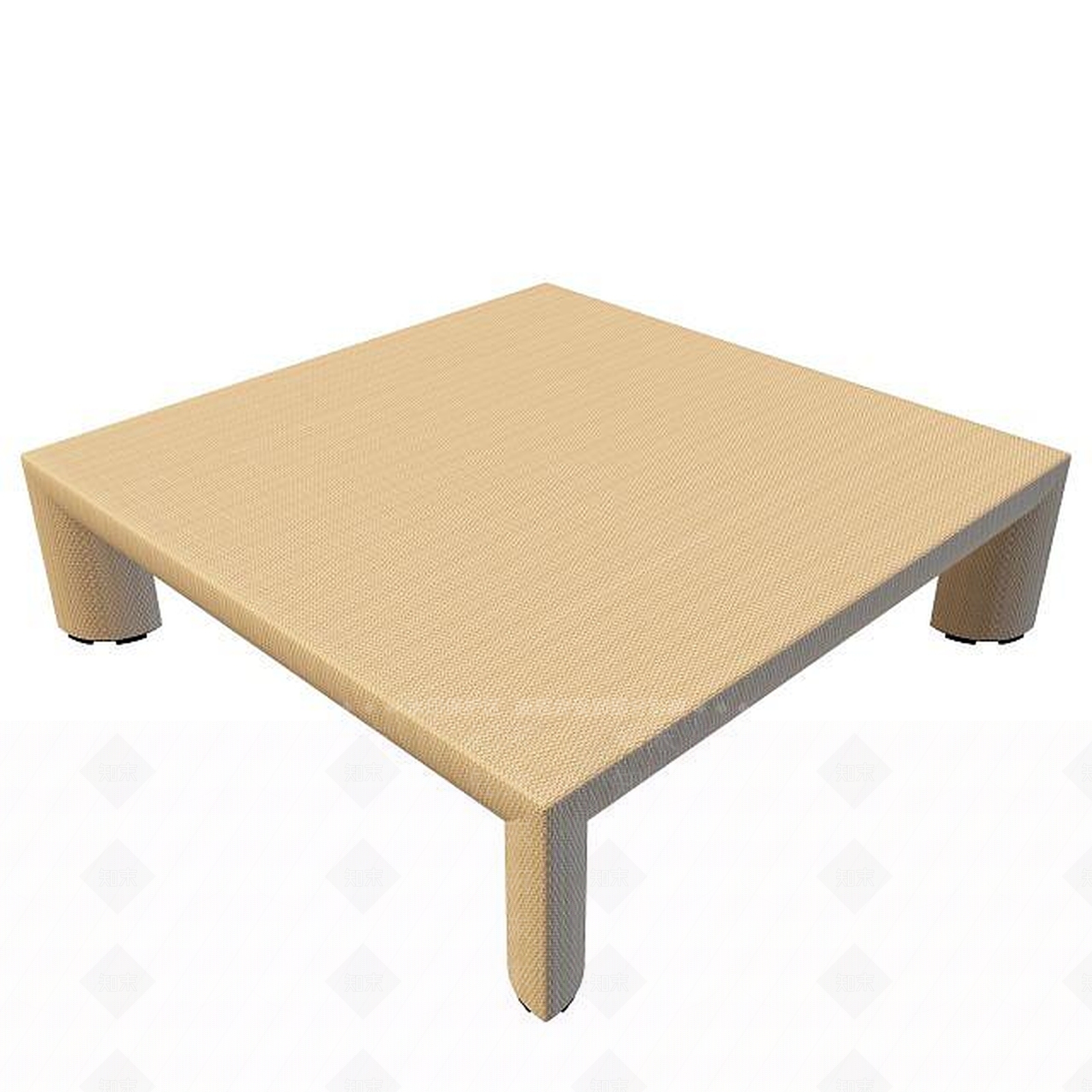 现代时尚矮桌3D模型下载【ID:1195156771】