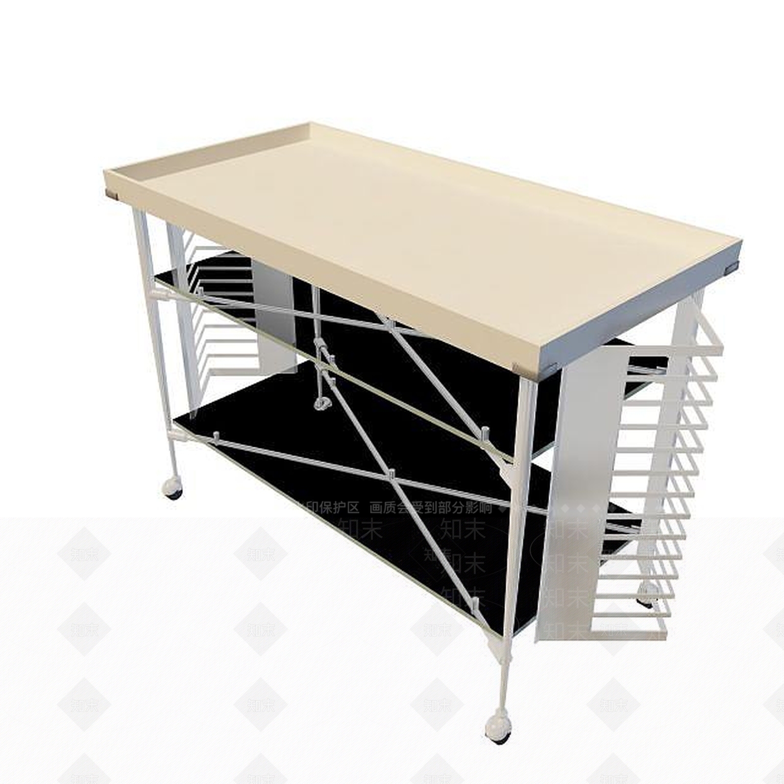 现代专用台3D模型下载【ID:1195156729】