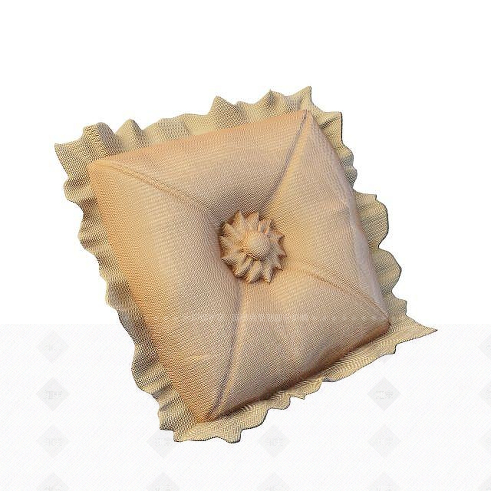 现代普通抱枕3D模型下载【ID:1195157127】
