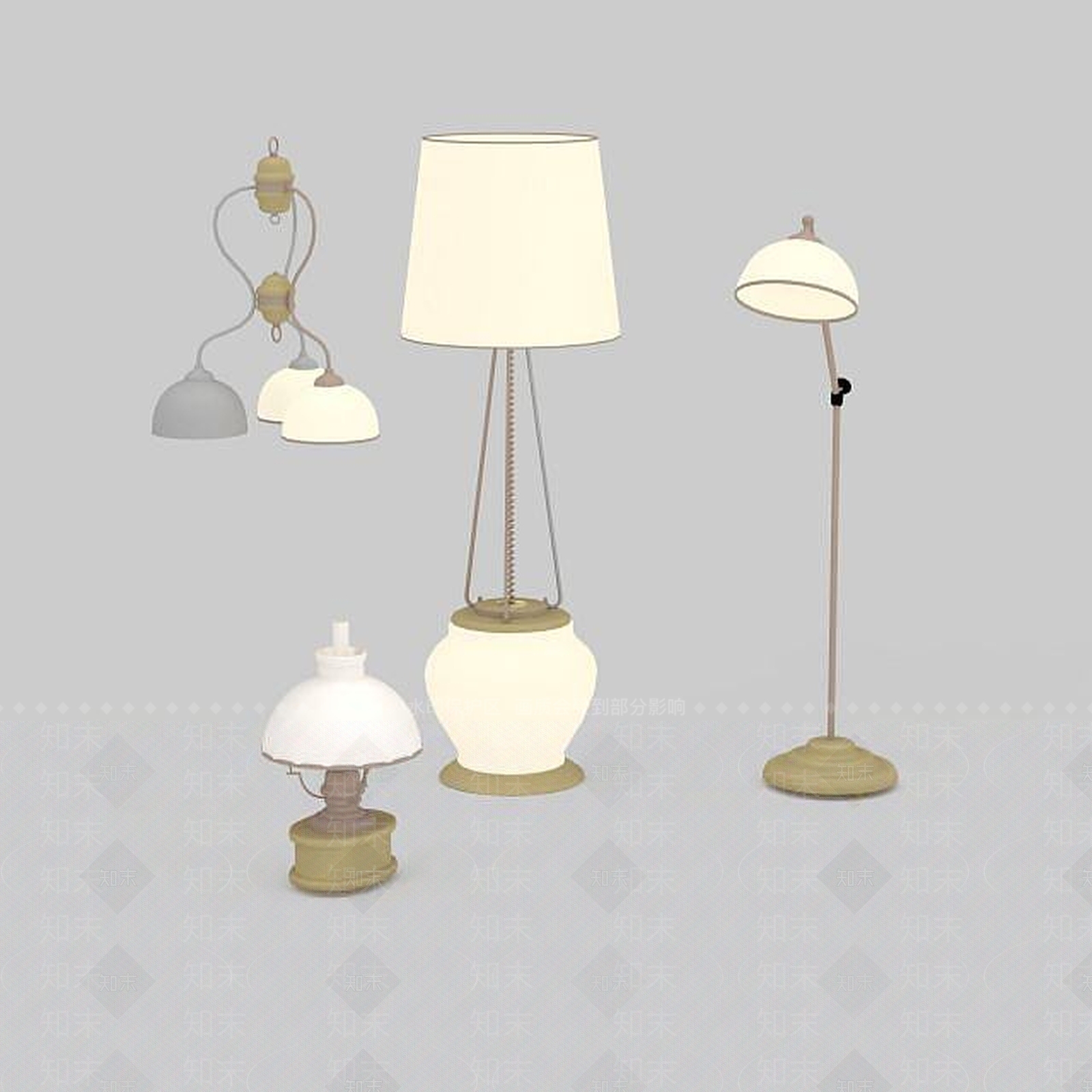 现代封闭式厨房3D模型下载【ID:1198912613】