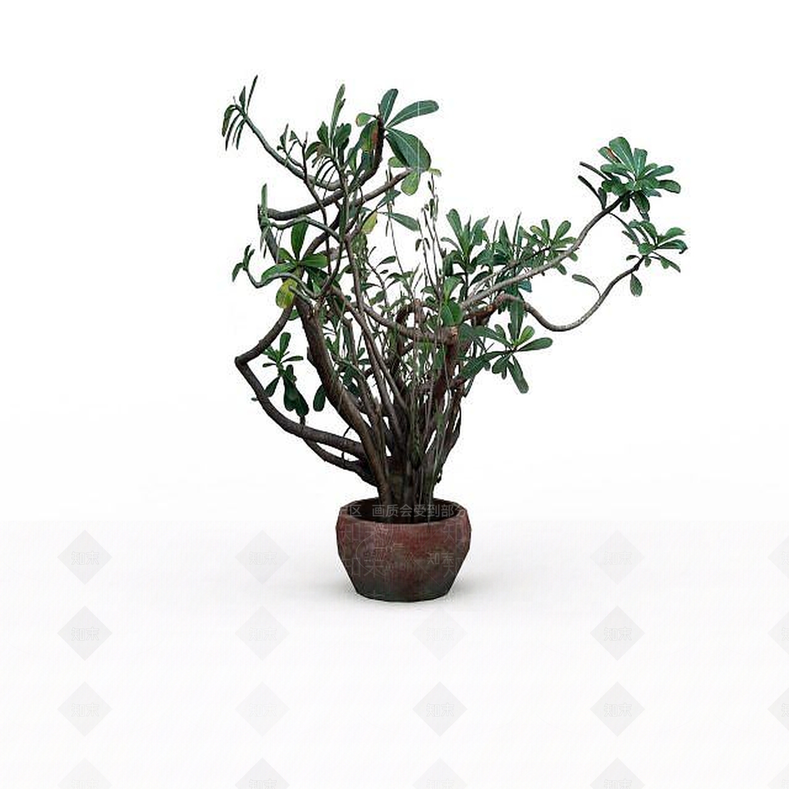 现代办公桌3D模型下载【ID:1195162737】