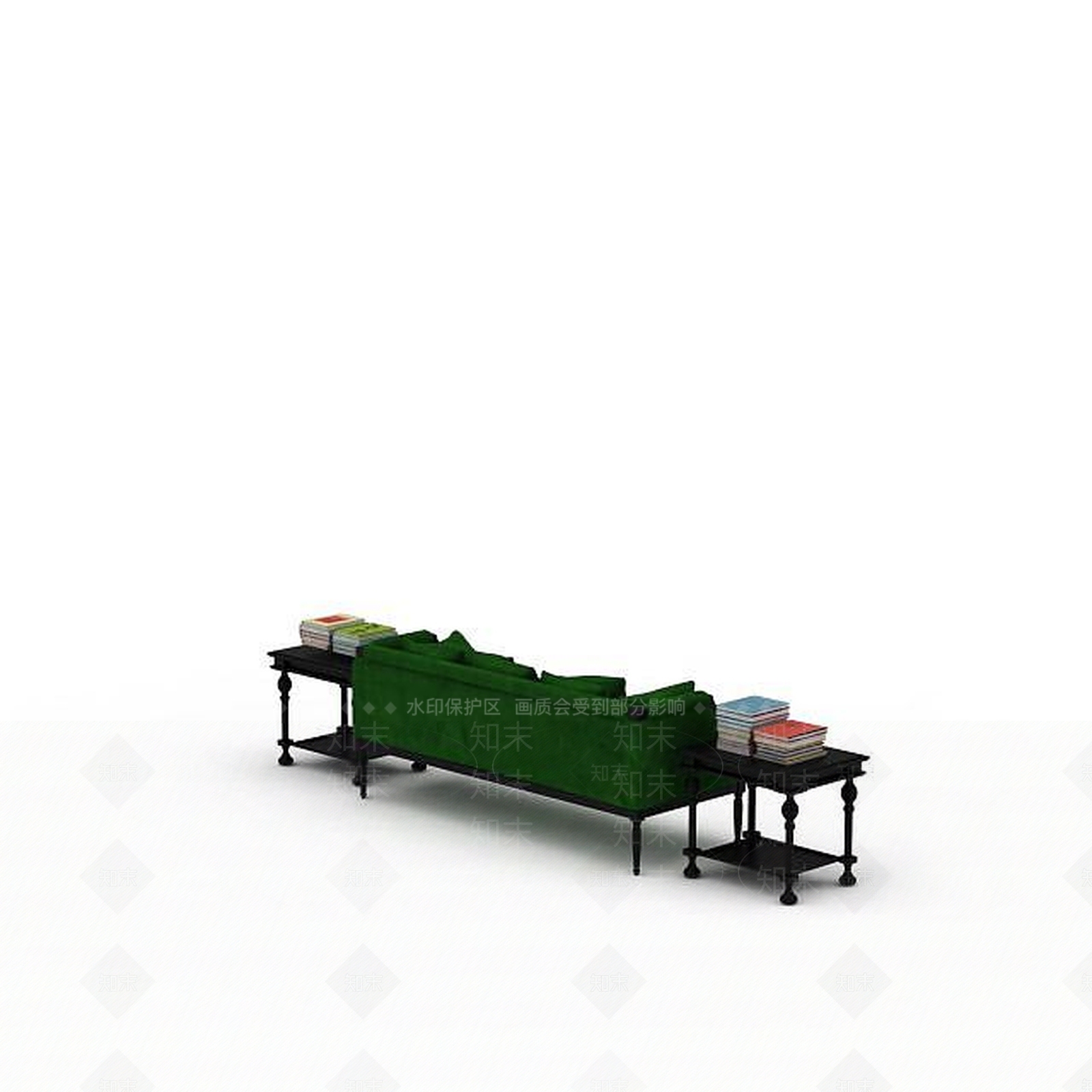 现代双人沙发3D模型下载【ID:1195163876】