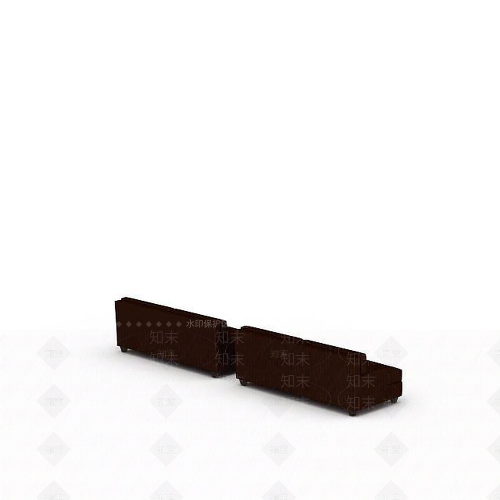 现代双人沙发3D模型下载【ID:1195165996】