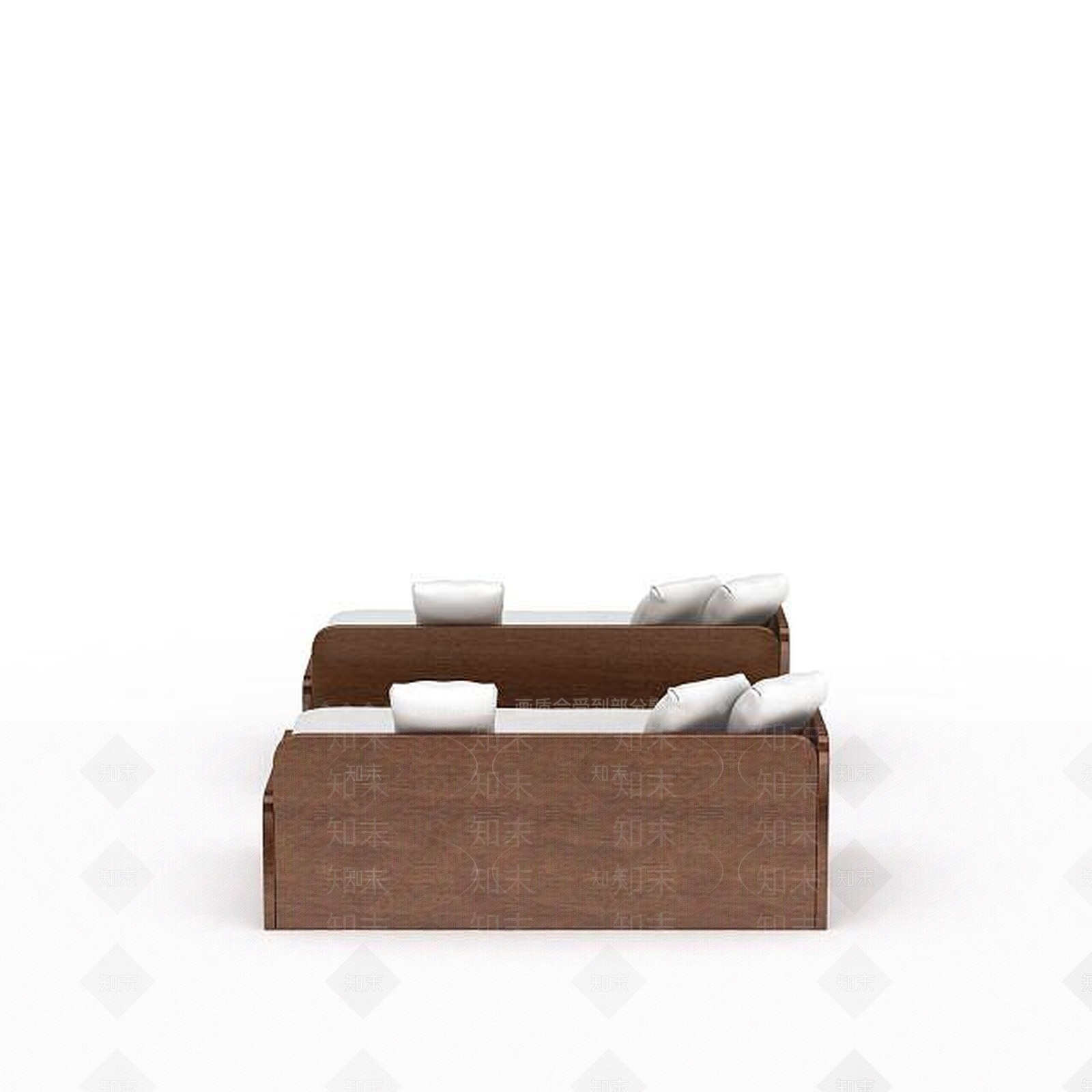 现代双人沙发3D模型下载【ID:1195166065】