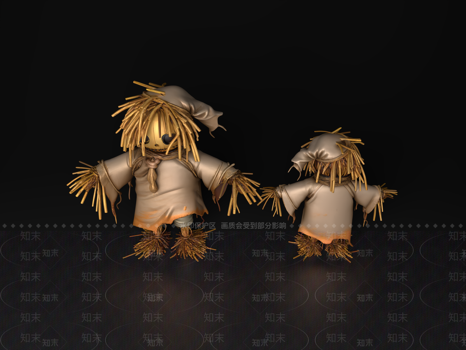 虚拟人物3D模型下载【ID:1195167795】