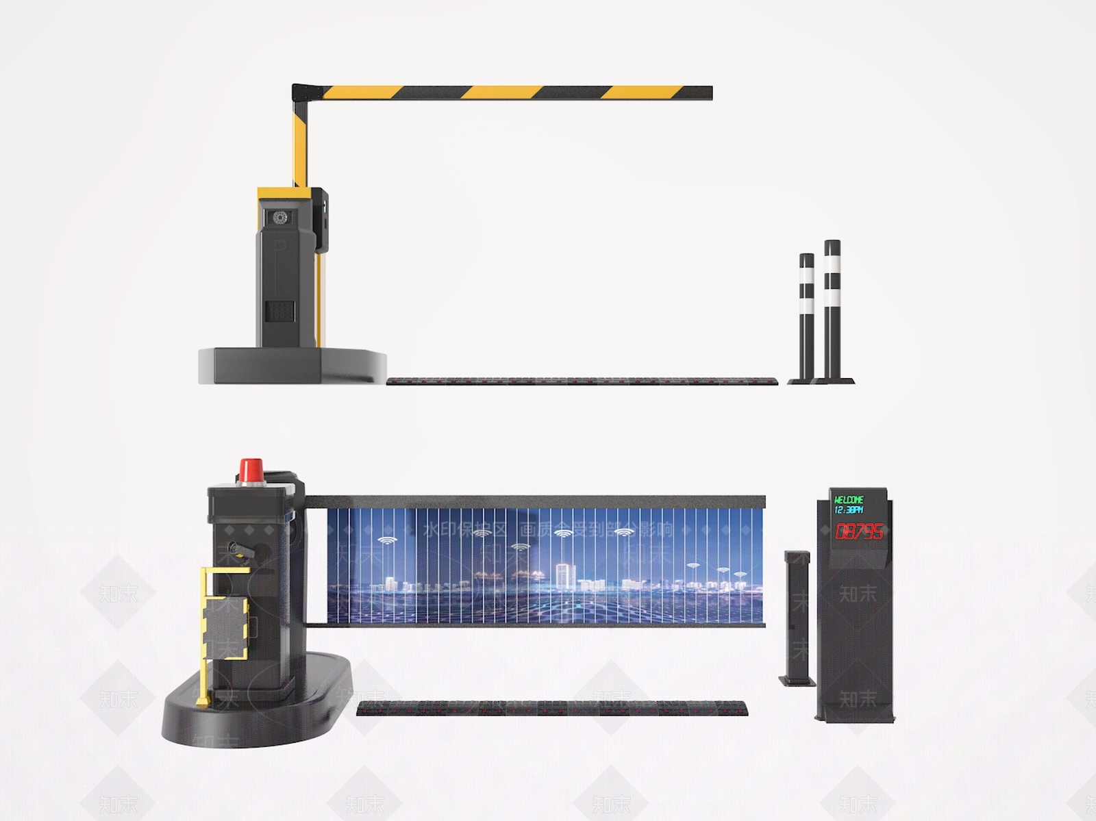 公用器材3D模型下载【ID:1195169300】