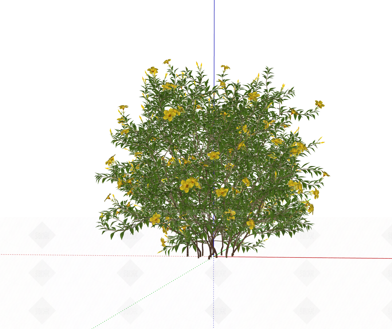 灌木SU模型下载【ID:1195172452】