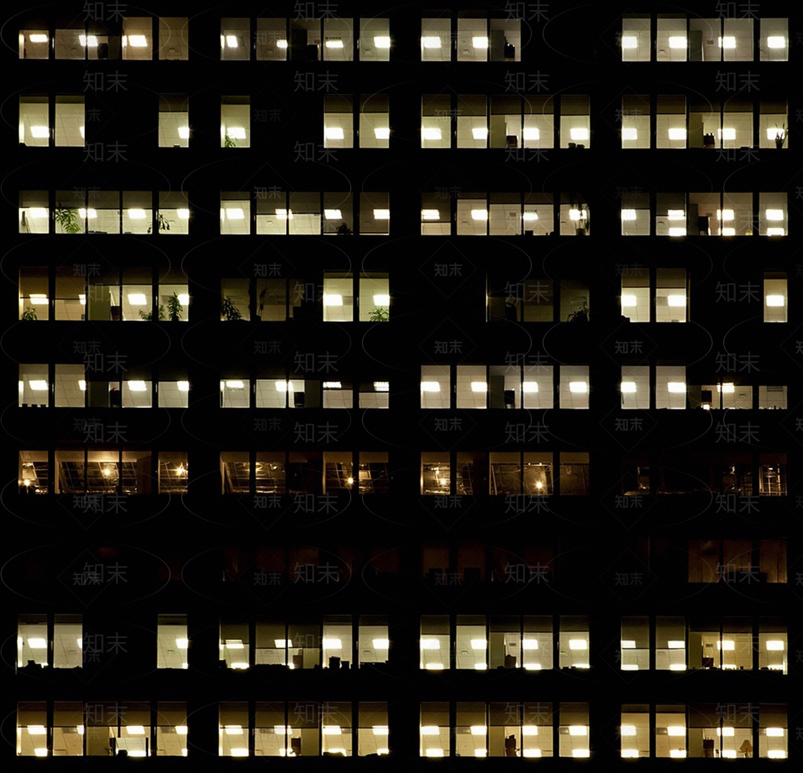 现代城市外景贴图下载【ID:1195175384】