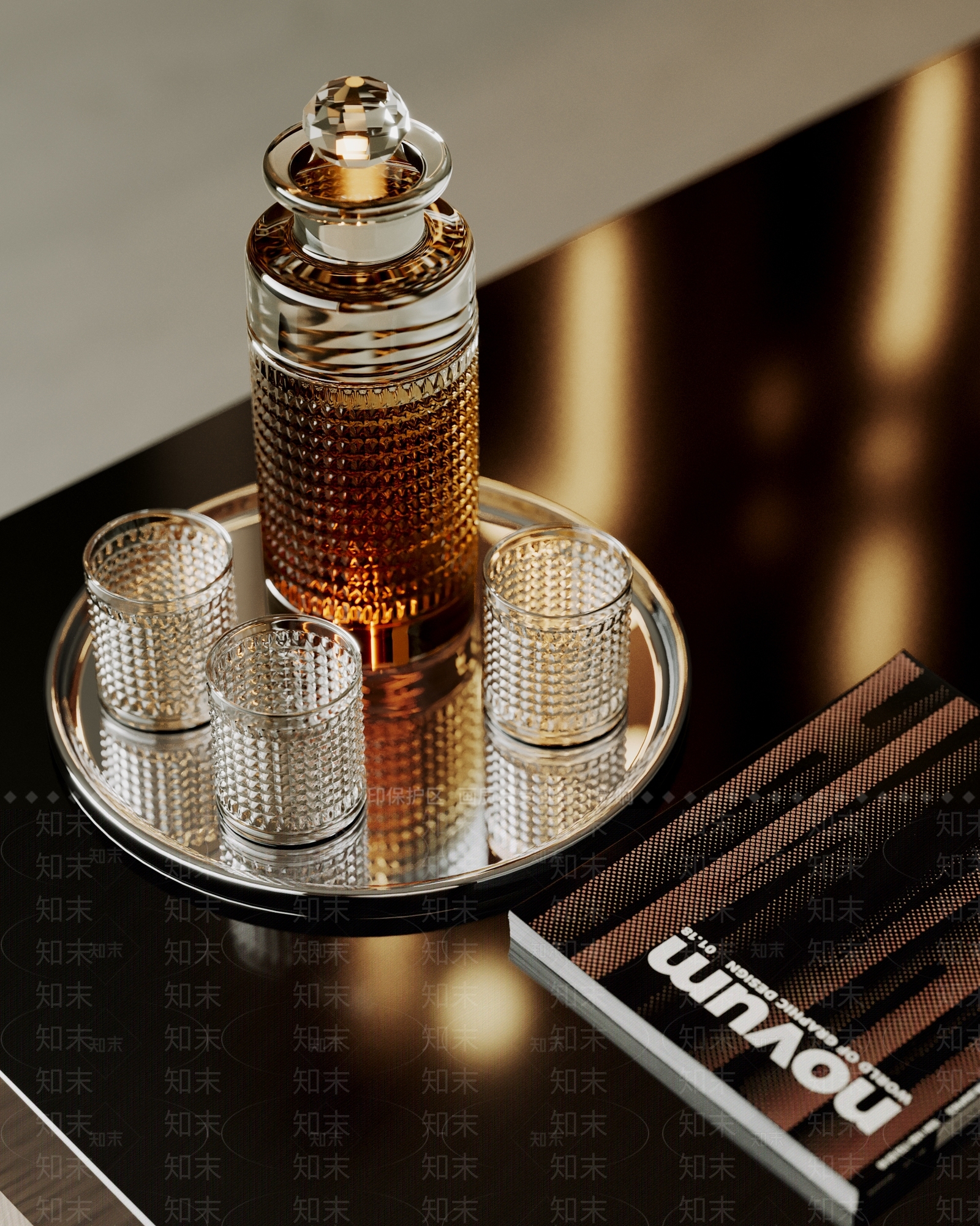 酒水食物3D模型下载【ID:1195176242】