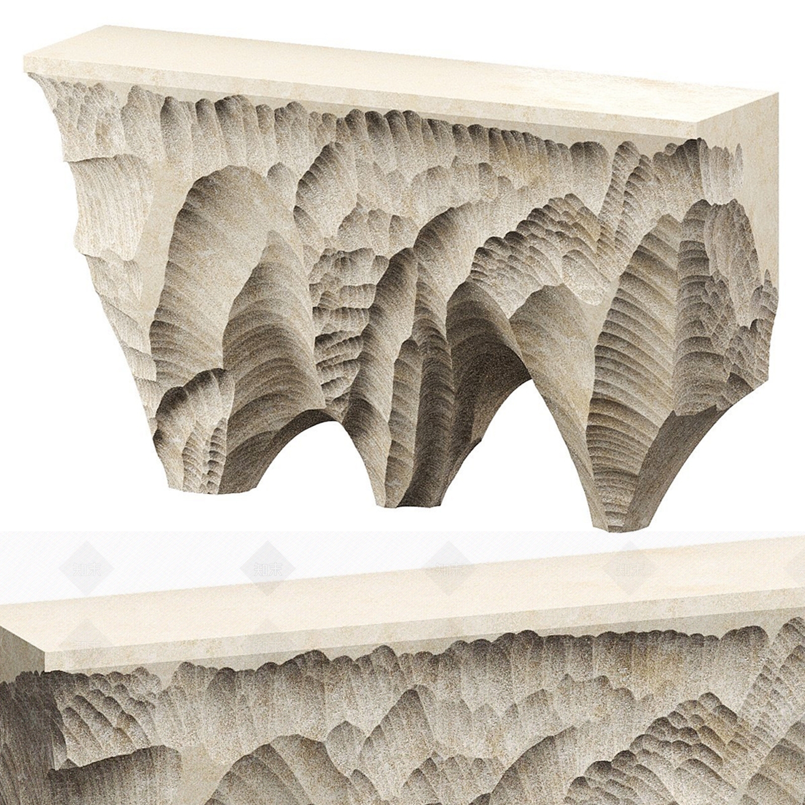 现代中古吧台3D模型下载【ID:1195179298】
