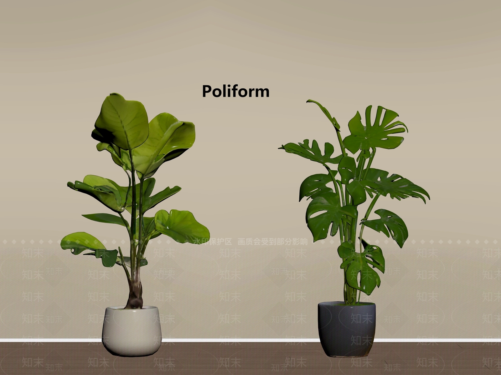 盆栽SU模型下载【ID:1195181527】