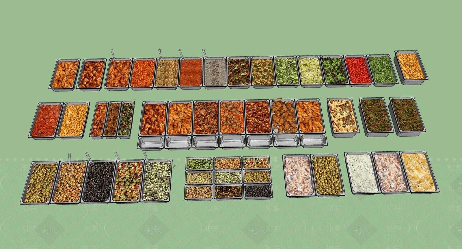 食物饮料SU模型下载【ID:1195196889】