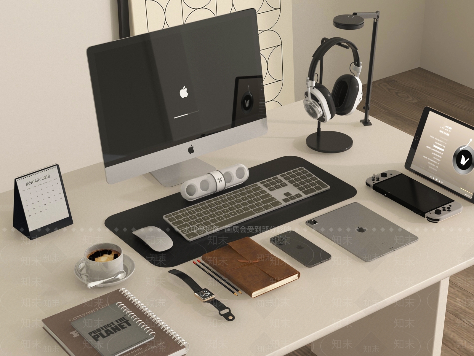 电脑3D模型下载【ID:1195200538】