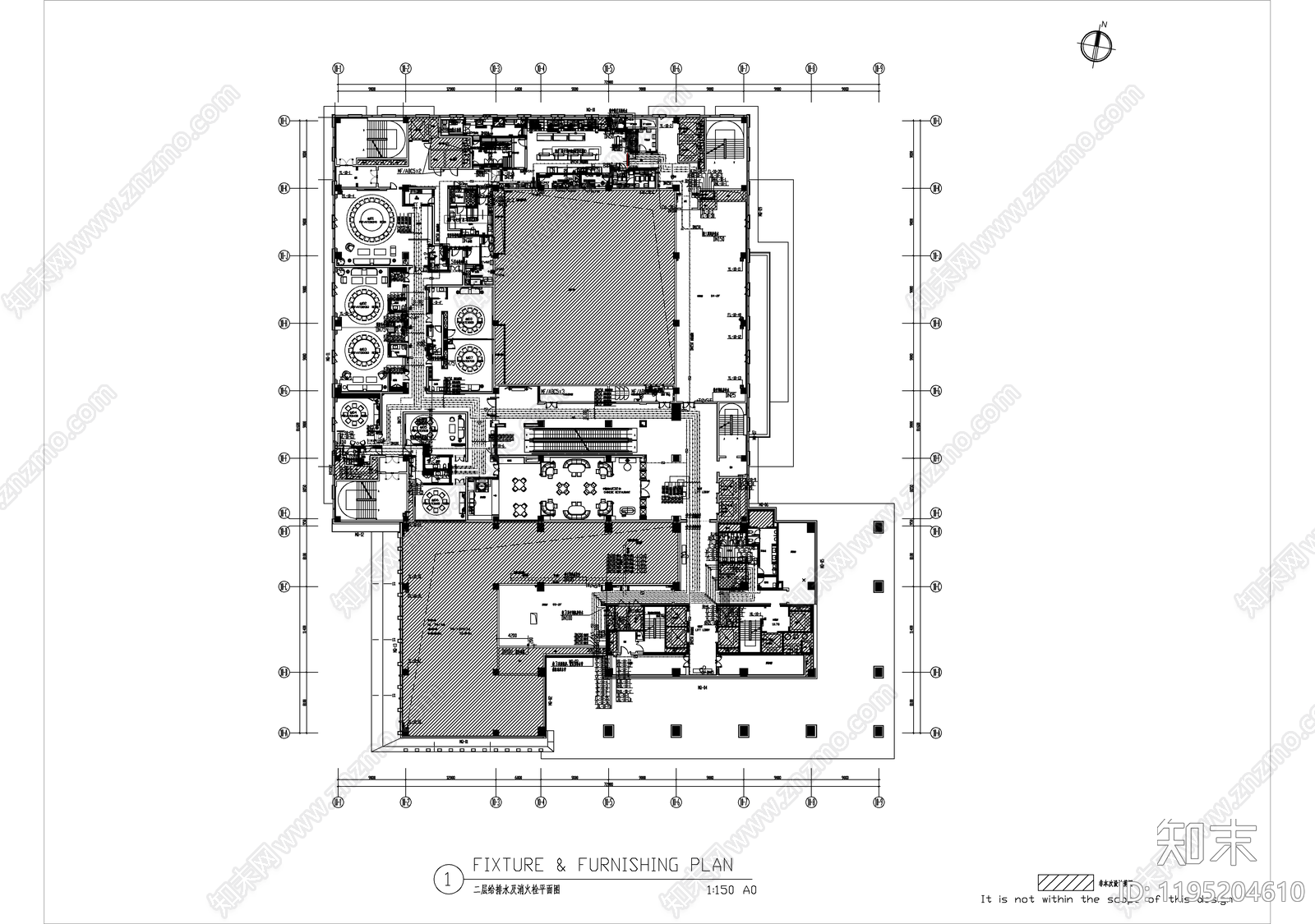 建筑给排水施工图下载【ID:1195204610】