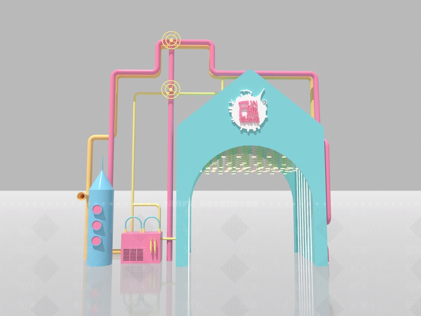 现代其他美陈3D模型下载【ID:1195207060】